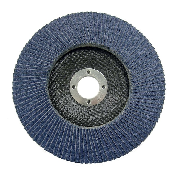 6 Tiger Disc Abrasive Flap Disc, Conical (TY29), 40Z, 7/8